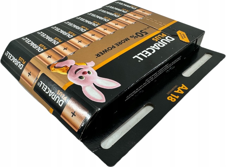 Bateria alkaliczna Duracell Plus AA LR6 MN1500 18 sztuk ORYGINAŁ