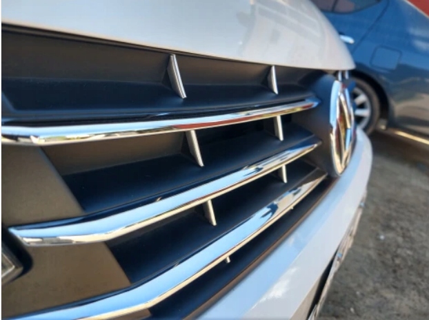 PROFIL OSŁONA KRAWĘDZI DRZWI RANTU TUNINGOWA LISTWA OZDOBNA NA GRILL CHROM