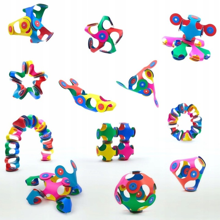 Clixo CL-5997 Klocki konstrukcyjne magnetyczne Tiny & Mighty przestrzenne