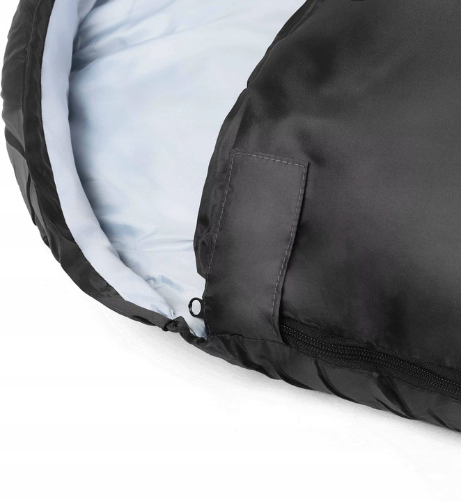 ŚPIWÓR TURYSTYCZNY LEKKI KOŁODRA Z KAPTUREM HOODED CAŁOROCZNY OUTTEC