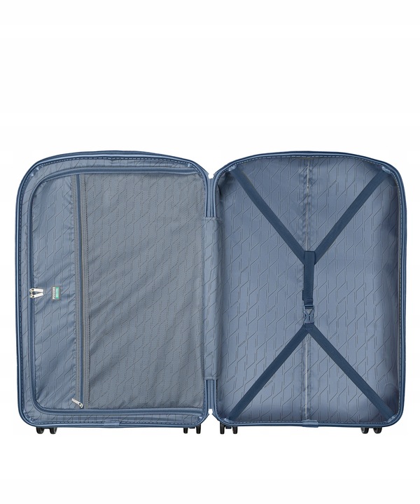 Walizka Duża Podróżna Na Kółkach Twarda PUCCINI Granatowa ABS022A-7A