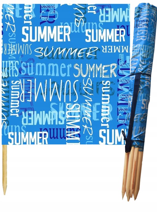 PARAWAN PLAŻOWY 6M KMBE SUMMER GRUBY, MOCNY, MATA POLSKI PRODUCENT