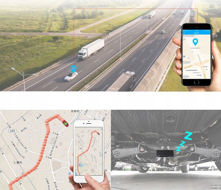 LOKALIZATOR GPS MAGNES PODSŁUCH ŚLEDZENIE TRACKER 20000mAh 240 DNI APP