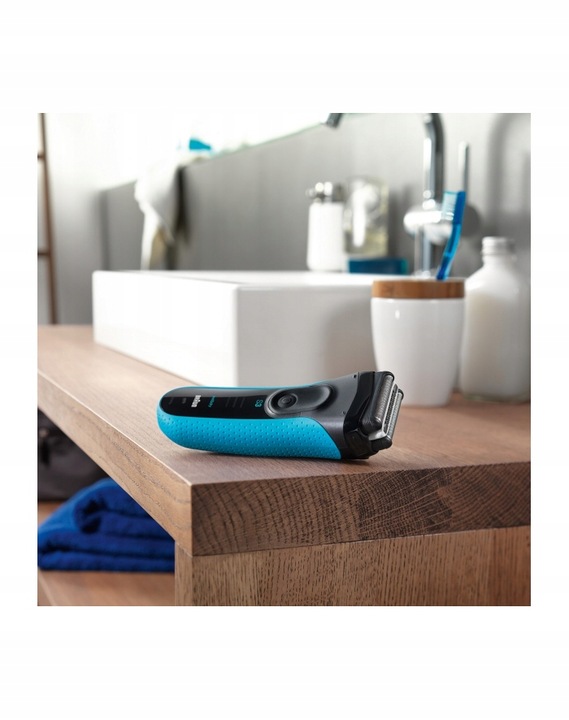 Golarka dla mężczyzn, Braun Series 3 3010s Wet&Dry Prezent na Walentynki