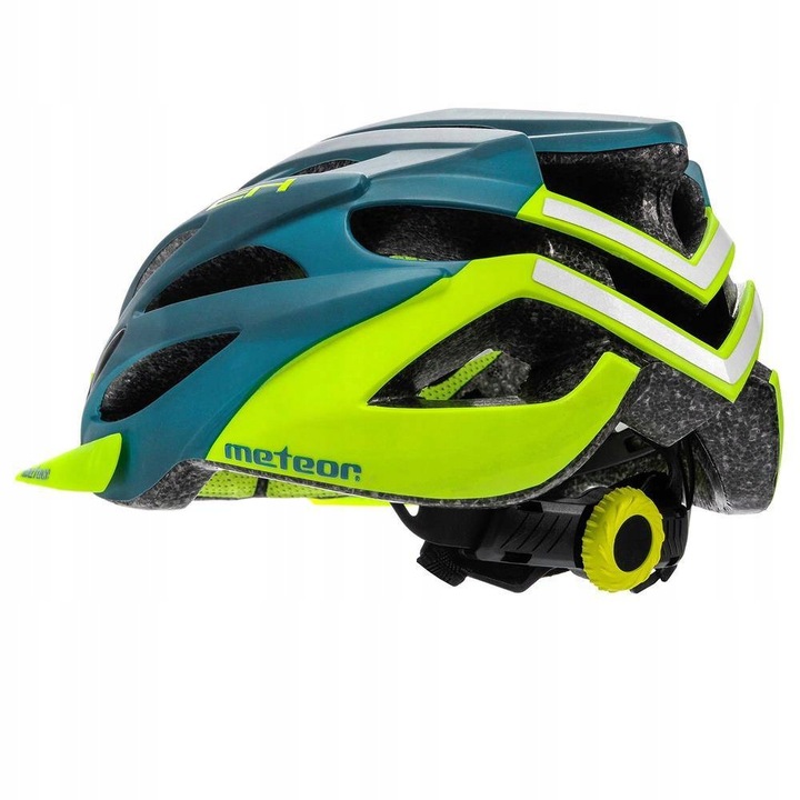 Kask rowerowy z daszkiem lekki regulowany na rower Meteor Marven L 58-61 cm