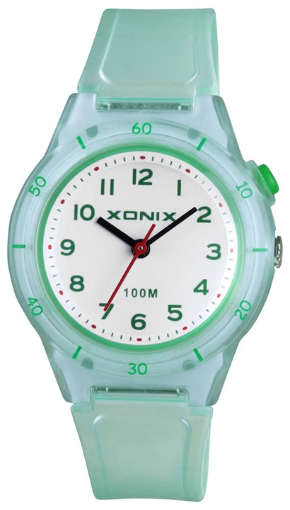 Analogowy Wodoszczelny Zegarek z Podświetleniem XONIX Dziecięcy Wyraźny