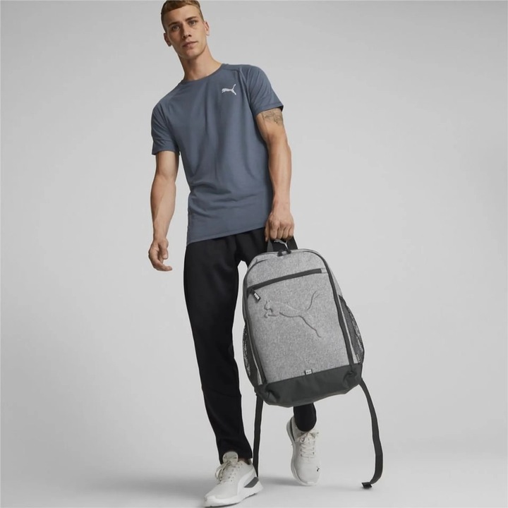 PLECAK SZKOLNY PUMA BUZZ BACKPACK MIDNIGHT GREY 079136 40 -26 L.