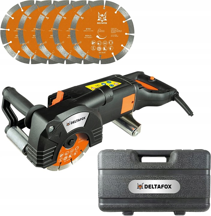 Deltafox elektryczna bruzdownica DELTAFOX DP-EWC 2415 2400W 0-43/8-26mm