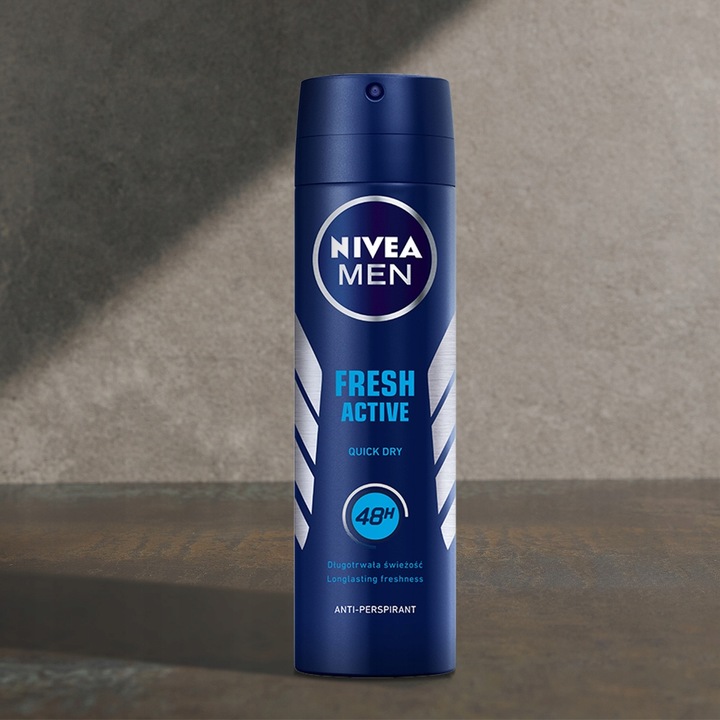 NIVEA Antyperspirant Men Fresh Active 150ml