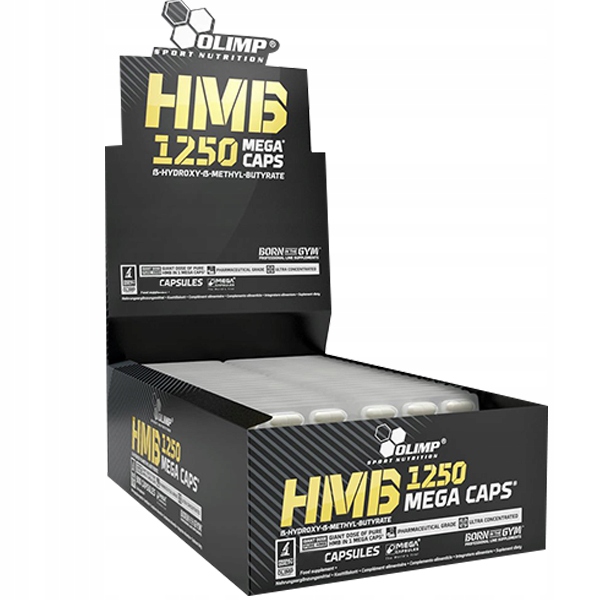 OLIMP HMB 1250 MEGA CAPS 180 KAP RZEŹBA CAHMB