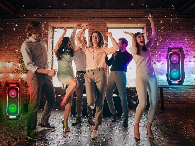 SVEN PS-730 głośnik bluetooth 100W TWS, mocny bass