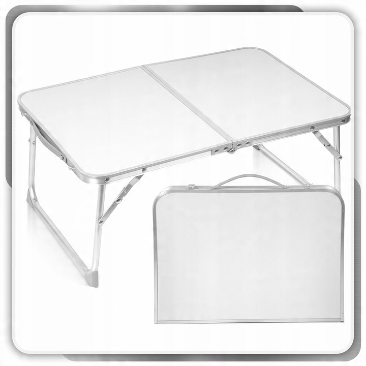 STOLIK TURYSTYCZNY SKŁADANY WALIZKA KEMPINGOWY NA RYBY BIWAK 60X40X25 -S-