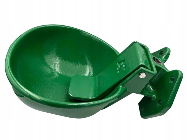SOLIDNE POIDŁO MISKOWE ŻELIWNE DLA BYDŁA KONI 2 LITRY SZEROKI JĘZYK TYP 105