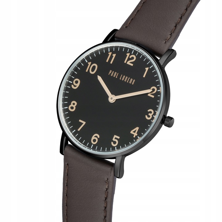 Zegarek męski Paul Lorens ERIN SLIM idealny do garnituru - CYFRY +GRAWER