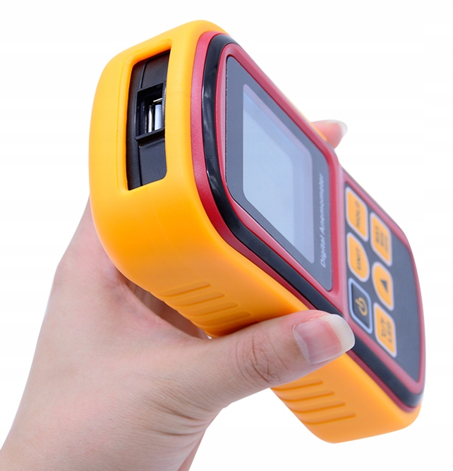 ANEMOMETR WIATROMIERZ POMIAR PRĘDKOŚCI POWIETRZA MIERNIK WIATRU TEMPERATURY