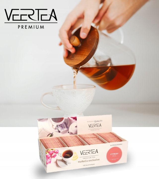 Herbata VEERTEA ENERGETIC CITRUS 100 saszetek