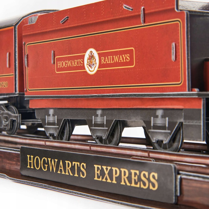 HARRY POTTER HOGWARTS EXPRESS POCIAG PUZZLE MODEL 3D DO ZŁOŻENIA 4D BUILD