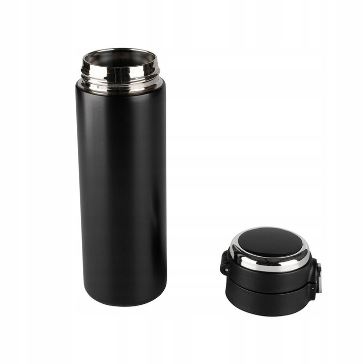 ALTOM KUBEK TERMICZNY TERMOS DO SAMOCHODU PODRÓŻNY WYŚWIETLACZ LCD 420 ML