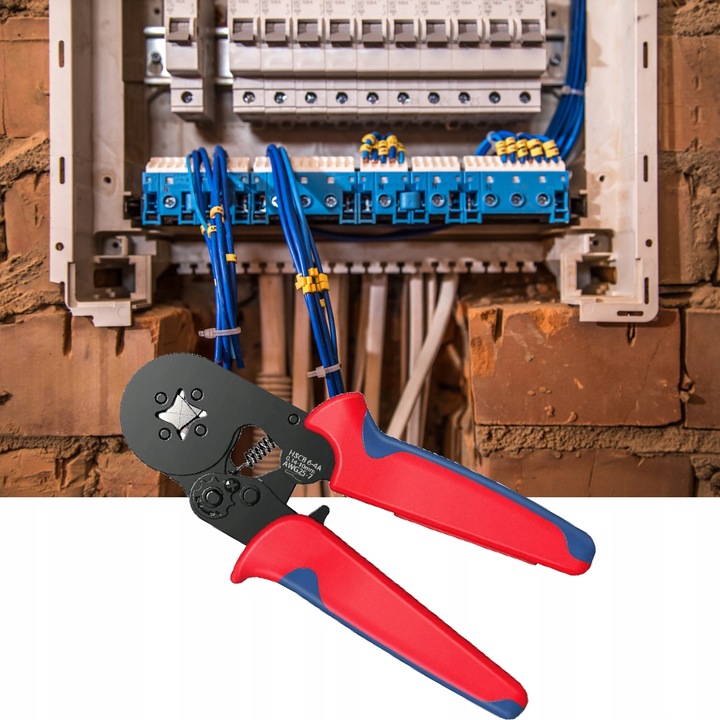 ZACISKARKA PRASKA do tulejek kablowych kabli konektorów +500 SZT AKCESORIÓW