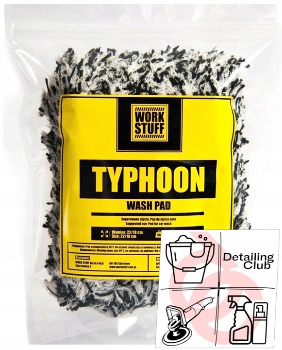 Work Stuff Typhoon Wash Pad do mycia z mikrofibry