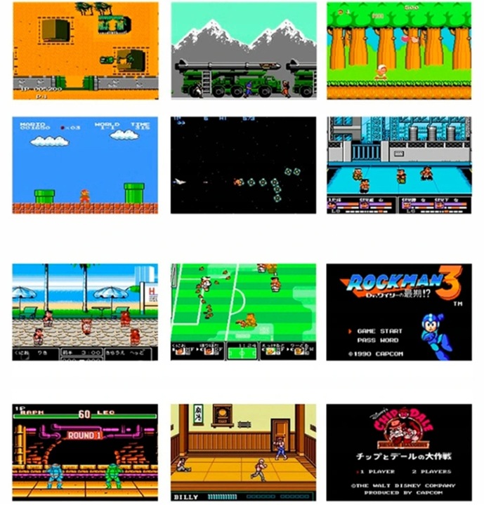 GAME BOY przenośna KONSOLA 500 gier wideo Pegasus