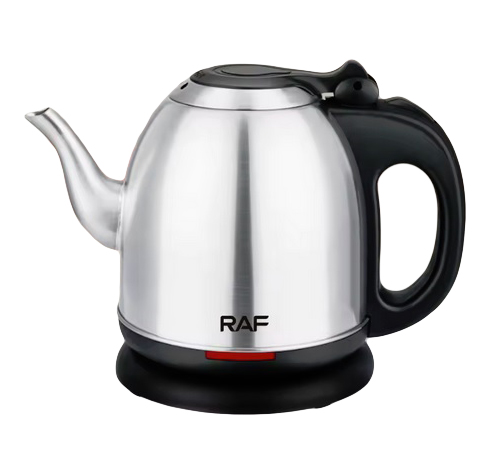 CZAJNIK ELEKTRYCZNY MAŁY 1,2l 1350W INOX SREBRNY STALOWY RETRO KONEWKA