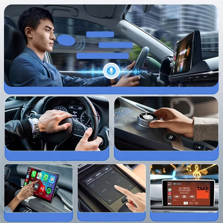 Bezprzewodowy Adapter CarlinKit Mini SE CarPlay Bluetooth USB do samochodu