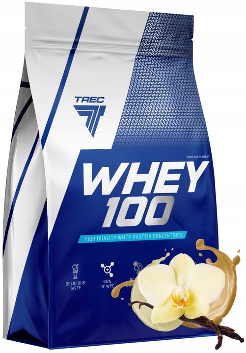 NOWE PYSZNE BIAŁKO WPC Trec Whey 100 700g SERWATKOWE PROTEINY NA MASĘ SIŁĘ