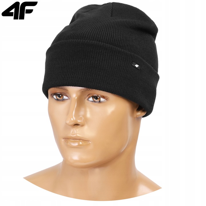 4F KOMPLET CZAPKA MĘSKA DAMSKA + KOMIN CHUSTA SZAL JESIENNY ZIMOWY KZ09