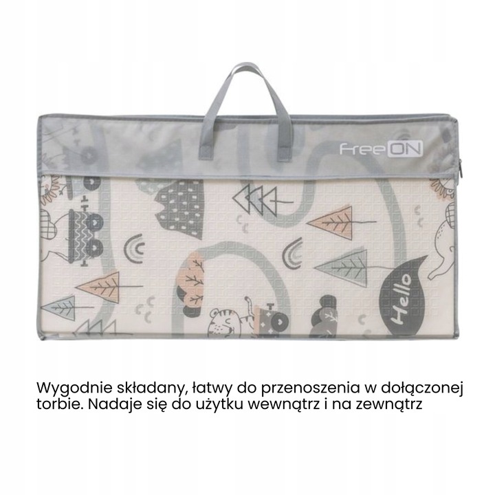 Mata Piankowa Edukacyjna dla dzieci do zabawy Magiczna Droga FREEON