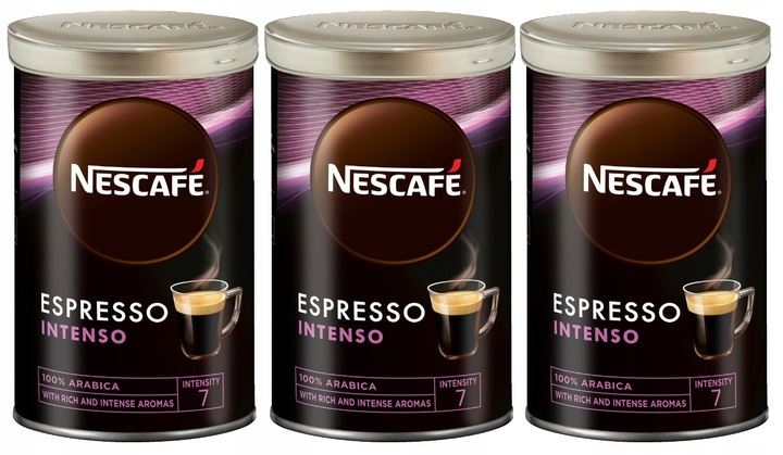 3 x Kawa Nescafé Espresso Intenso 95 g