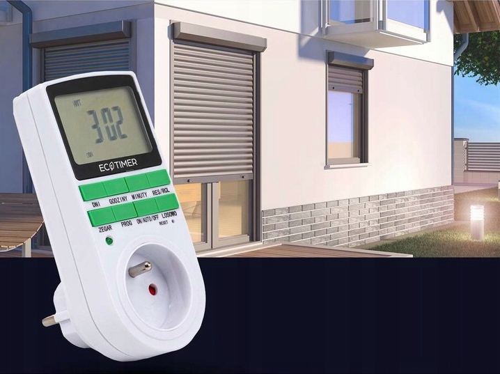 PROGRAMATOR CZASOWY WŁĄCZNIK WYŁĄCZNIK TIMER CYFROWY LCD - Polskie Menu