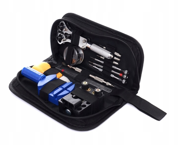 ZESTAW ZEGARMISTRZOWSKI NARZĘDZIA IMAK KLUCZ ETUI