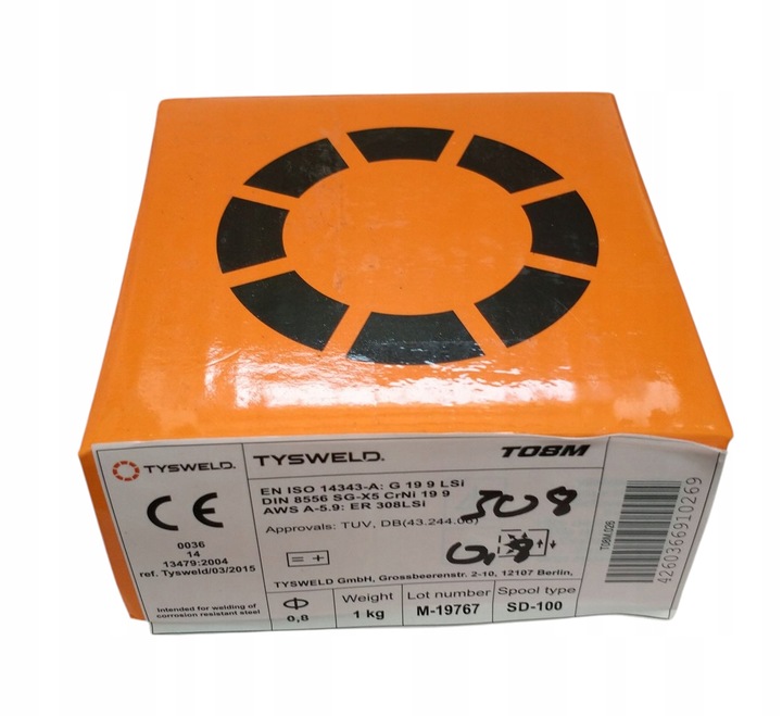 Drut spawalniczy 308LSi 0,8/1kg