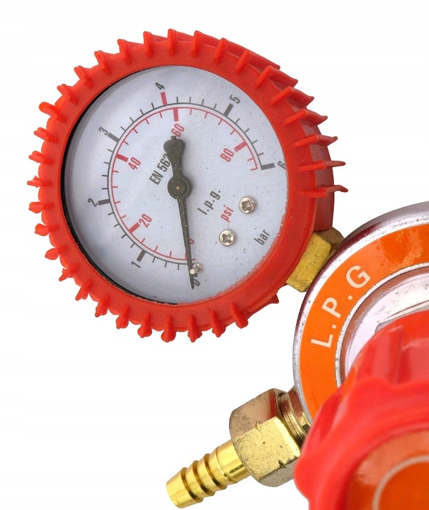 REDUKTOR BUTLOWY PROPAN-BUTAN LPG Z MANOMETREM