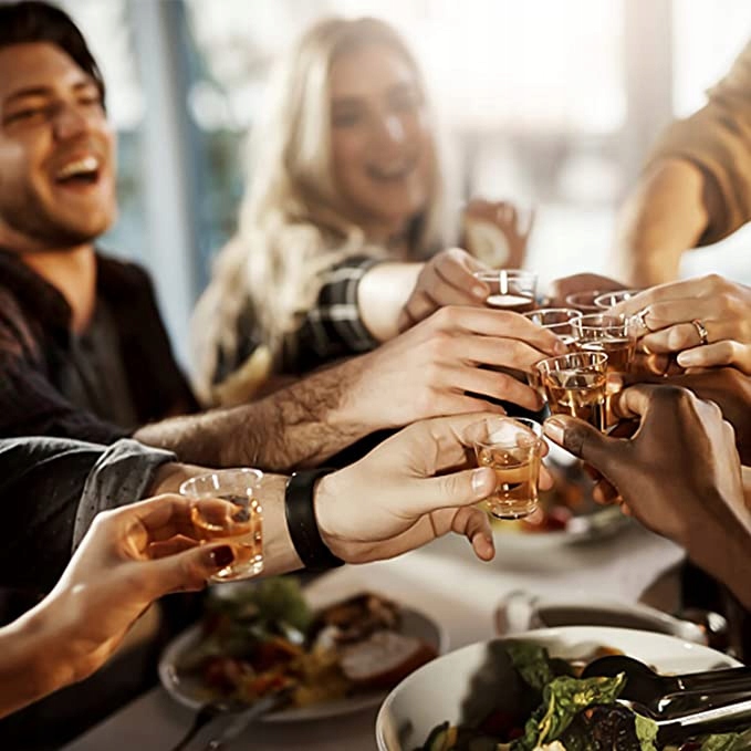 KIELISZEK KIELISZKI DO WÓDKI SHOTÓW LEKÓW PLASTIKOWE SHOT MOCNE 40ML 50