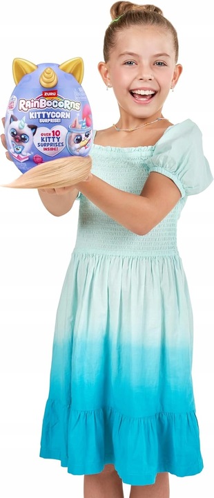 MASKOTKA NIESPODZIANKA KITTYCORN SURPRISE PLUSZAK KOTEK Z NIESPODZIANKĄ