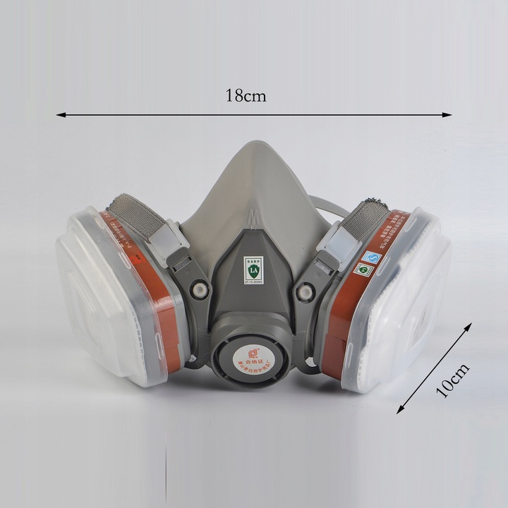 MASKA LAKIERNICZA PÓŁMASKA 6200 OSŁONA TWARZY