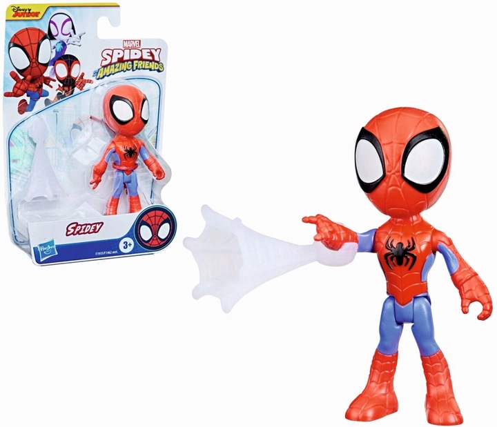 SPIDEY i SUPER-KUMPLE Spidey and His Amazing Friends FIGURKA SPIDEY 10cm 3+