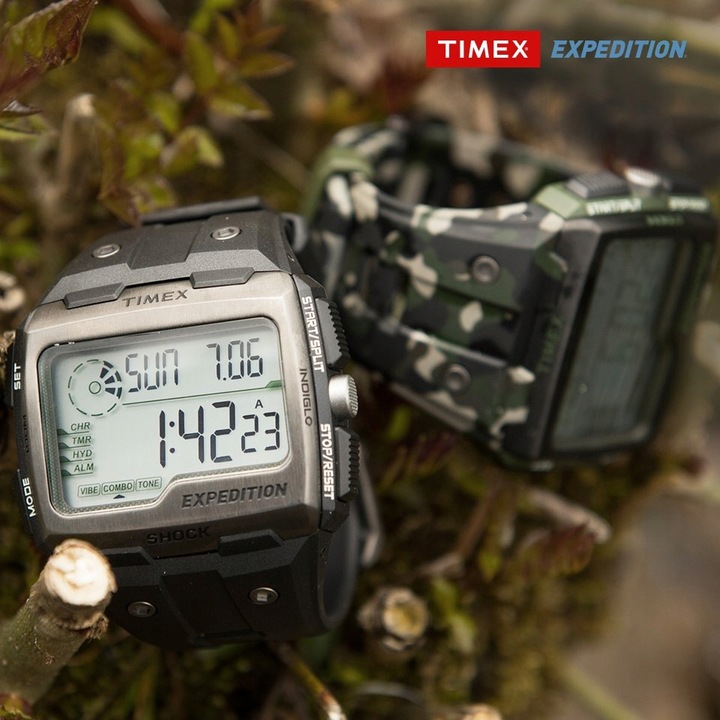 Zegarek męski Timex Expedition SHOCK Military TW4B02500 wodoszczelny