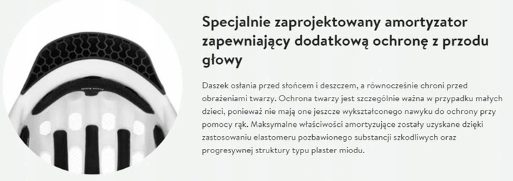 Kask rowerowy dla dzieci WOOM M 53-56 cm Czerwony