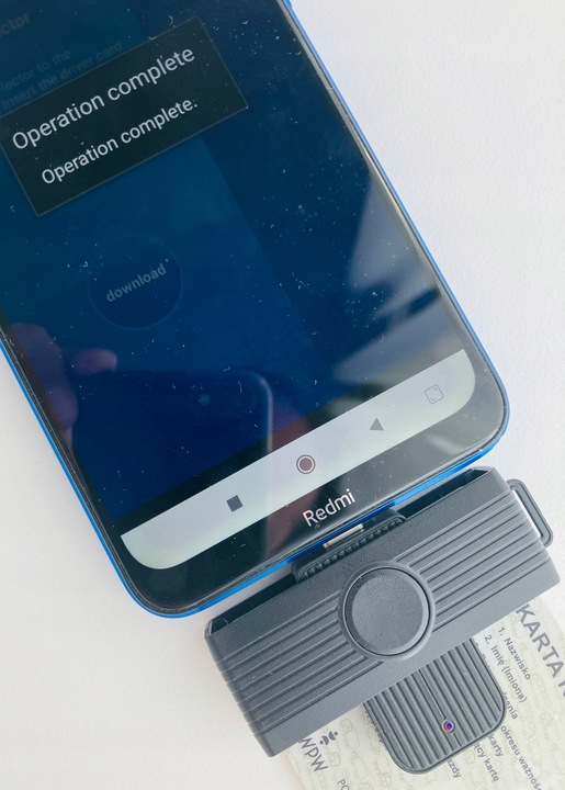 Czytnik Kart Kierowców | USB-C | CR318C | SMYCZ |