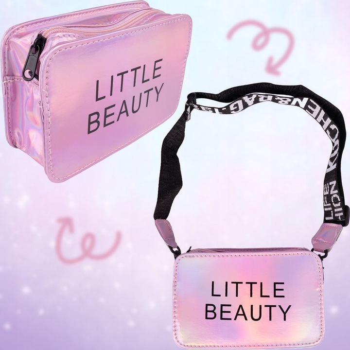 TOREBKA ZESTAW KOSMETYKÓW KOSMETYKI DO MAKIJAŻU KOSMETYCZKA DLA DZIEWCZYNKI