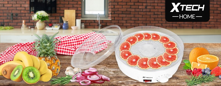 SUSZARKA SPOŻYWCZA DO GRZYBÓW OWOCÓW WARZYW ZIÓŁ ŻYWNOŚCI 600W 5 POZIOMÓW