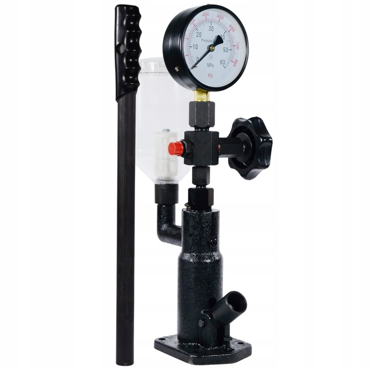 PRÓBNIK WTRYSKIWACZY MIERNIK TESTER DYSZ 600 BAR DIESEL MANOMETR ADAPTER