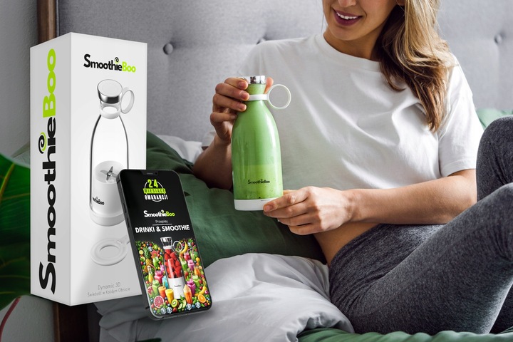 Przenośny Blender dla Dziecka SmoothieBoo + Gratis
