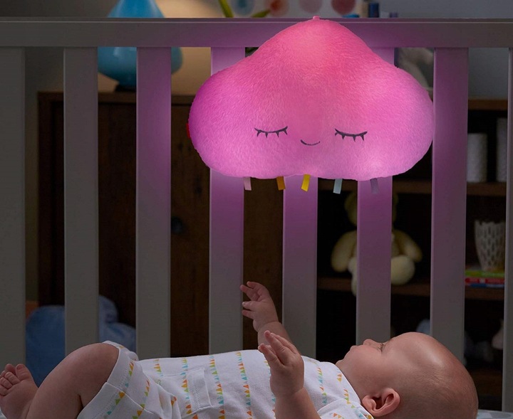 FISHER PRICE SENNA CHMURKA USYPIACZ do łóżeczka dla maluszka +0 m-cy