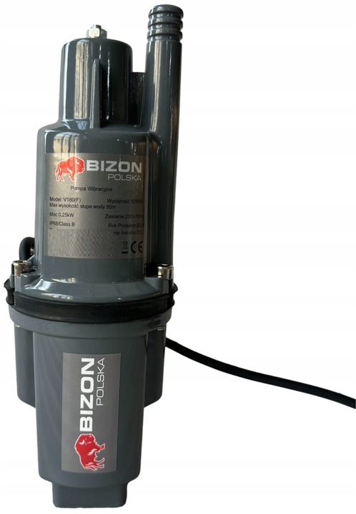 POMPA CIŚNIENIOWA do wody PODLEWANIA głębinowa studni 20m Kabla 8BAR BIZON