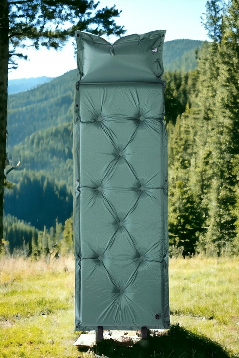 MATA SAMOPOMPUJĄCA Z PODUSZKĄ SPORTVIDA MATERAC KARIMATA TURYSTYCZNA