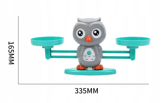 Gra Edukacyjna Waga Szalkowa Sowa Nauka Liczenia